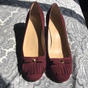 Kate Spade Bordeaux Block Heel Pumps